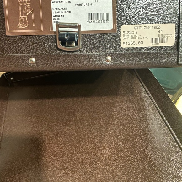 Azzedine Alaia caged high heel sandals silver 41 - Picture 6 of 15